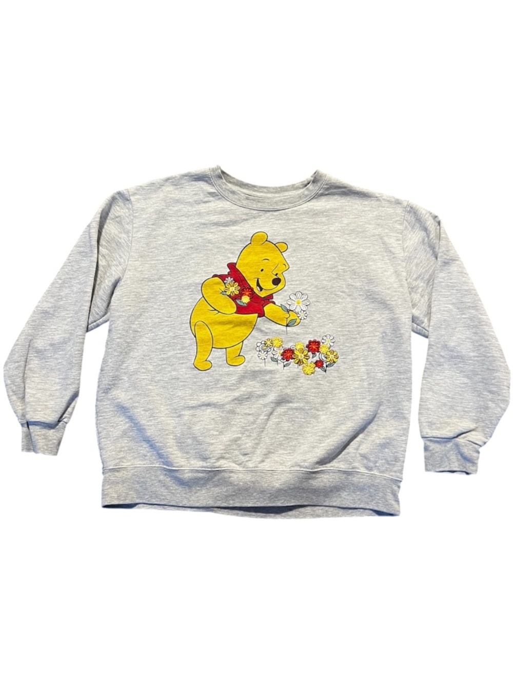Disney Grey Crewneck Winnie the Pooh Sweatshirt Size XXL